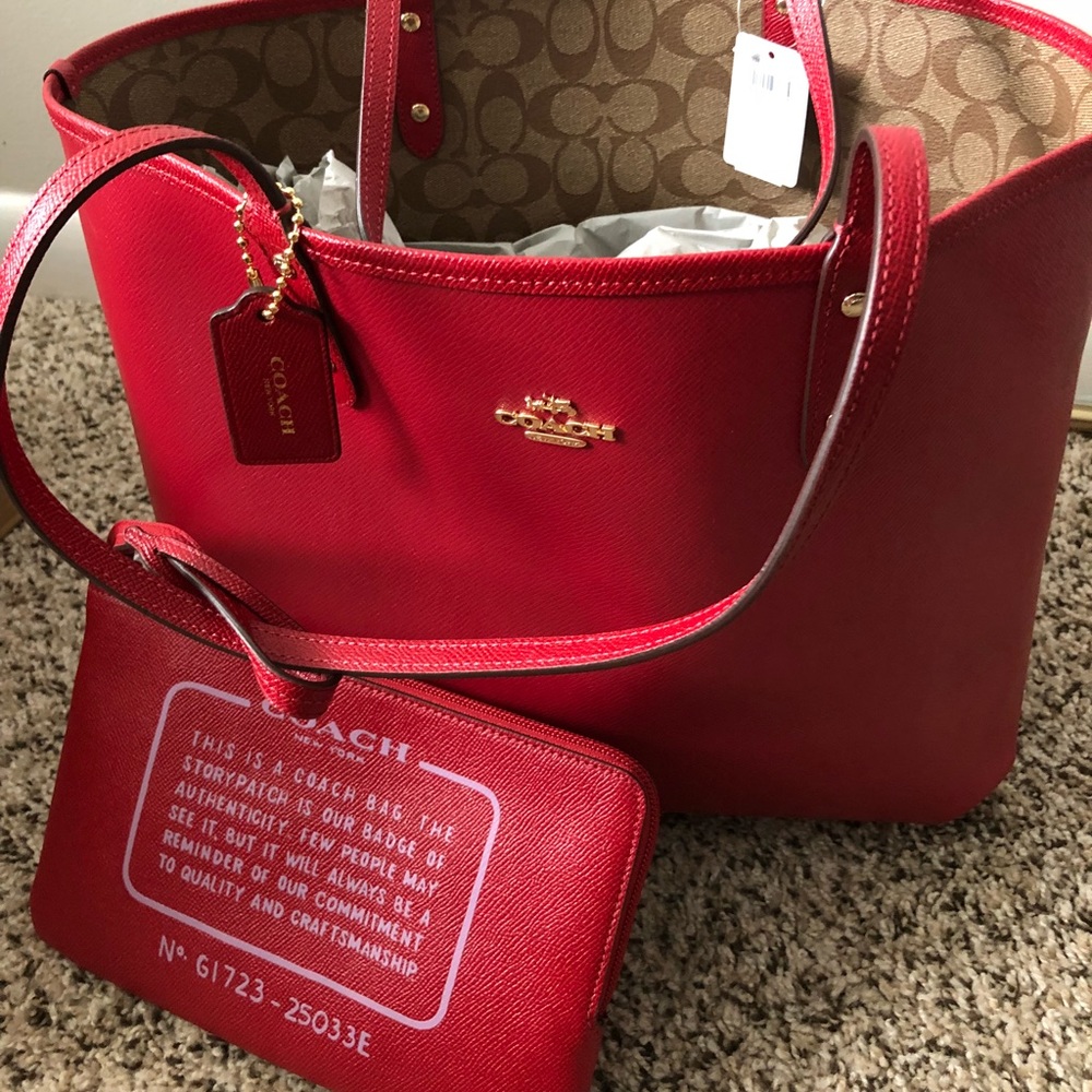 Coach Reversible Tote